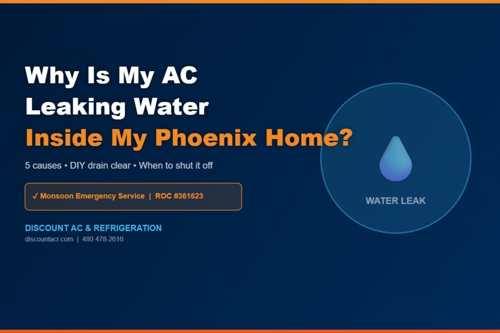 Ac Leaking Water Phoenix AZ Home