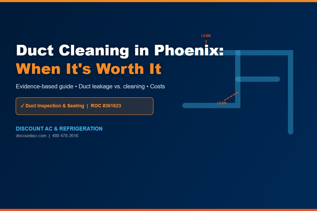 Duct Cleaning Phoenix AZ Worth It