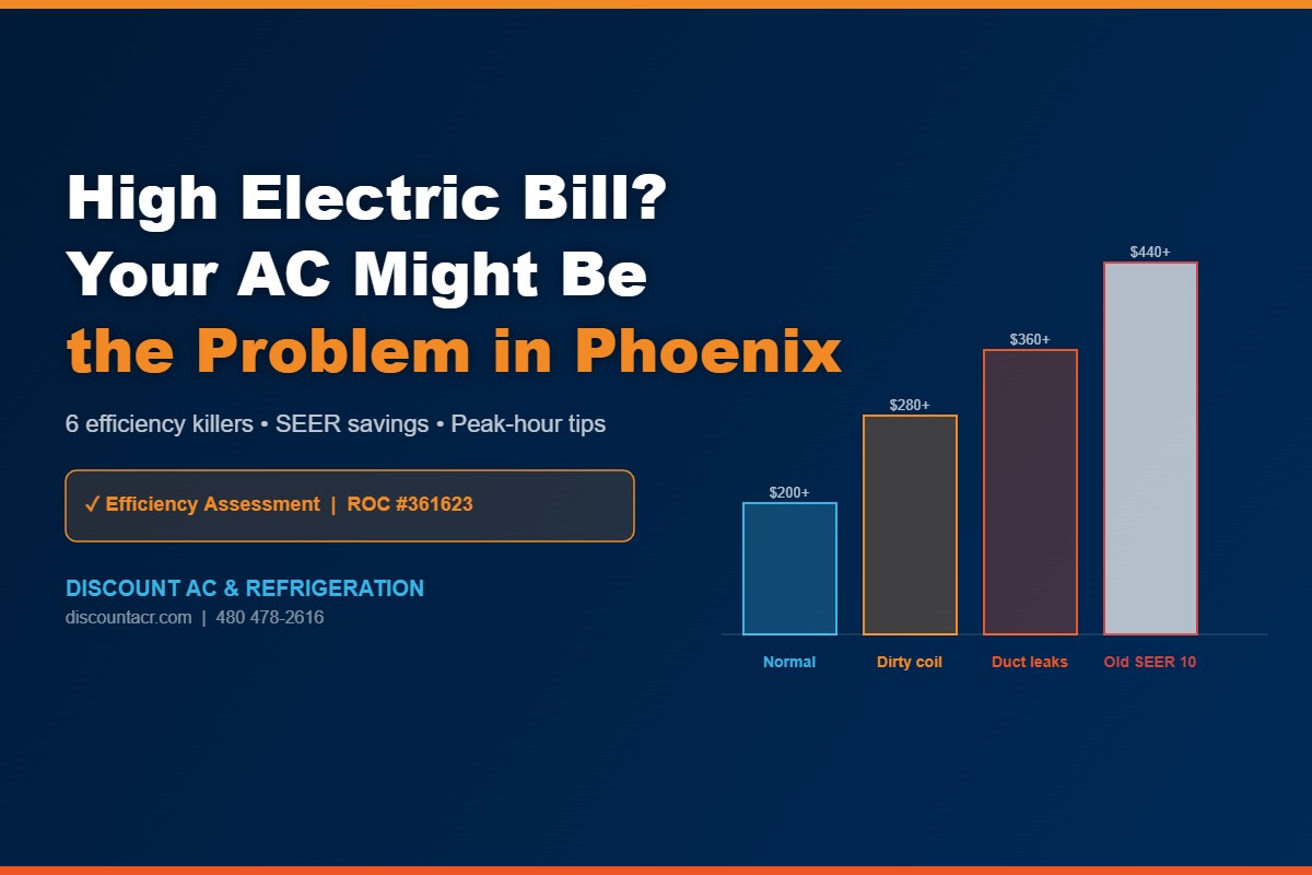 High Electric Bill Ac Phoenix AZ
