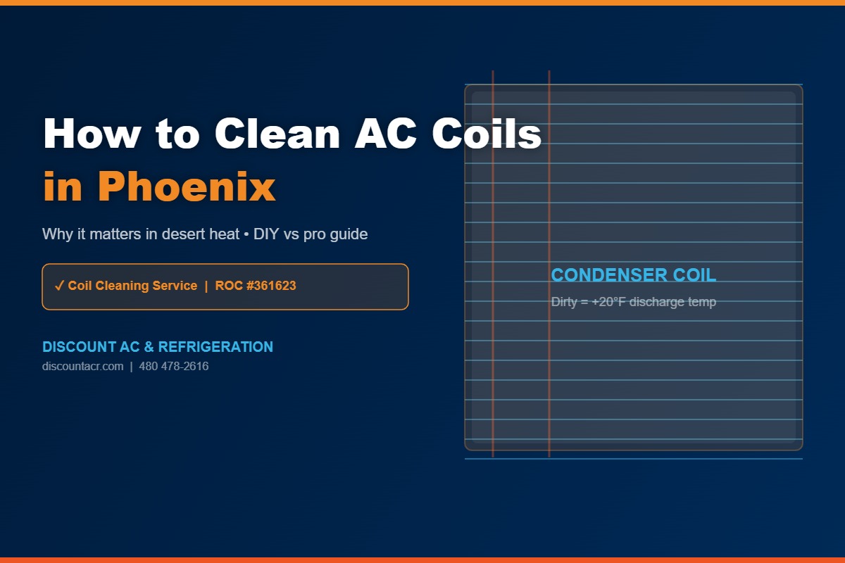 How To Clean Ac Coils Phoenix AZ