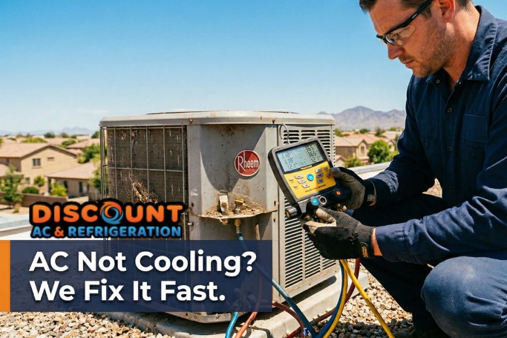 AC not cooling causes