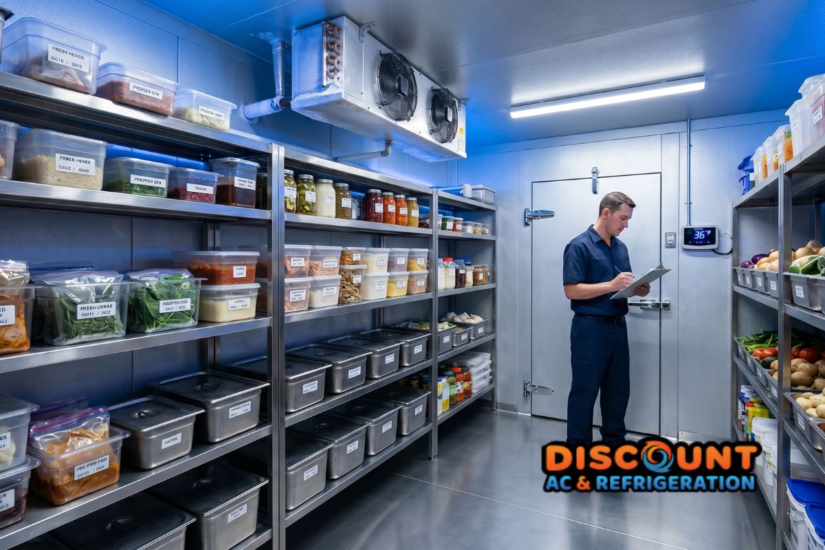 Commercial fridge service