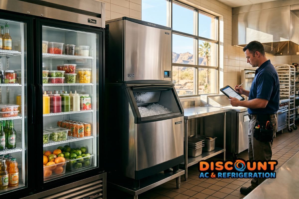 Ice machine repair service