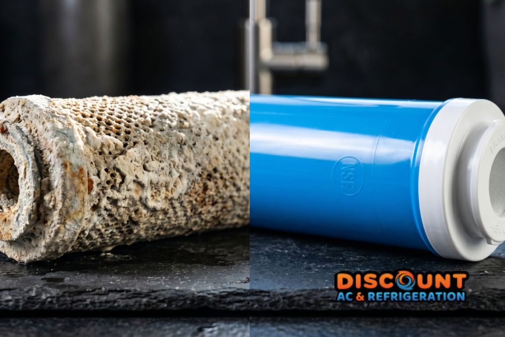 Ice machine water filter