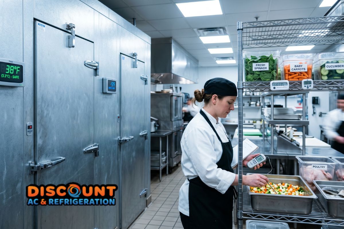 Restaurant refrigeration maintenance
