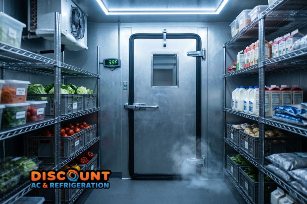 Walk-in cooler repair