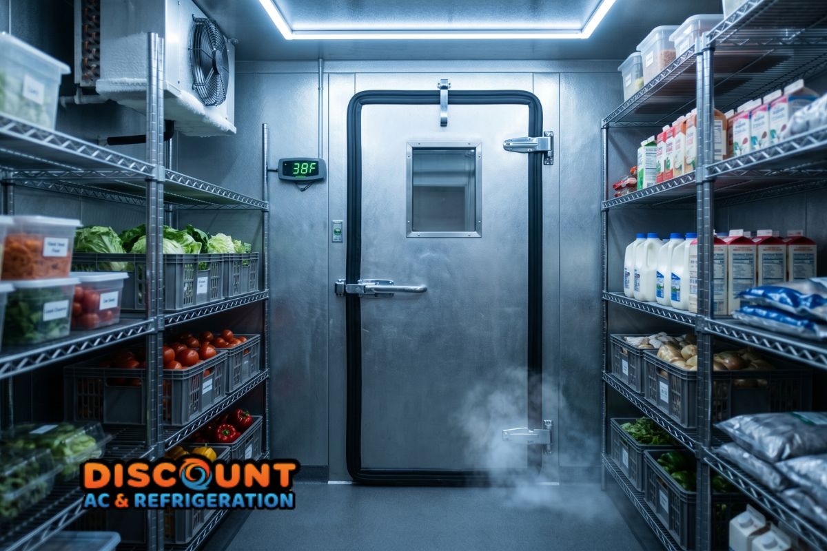 Walk-in cooler repair