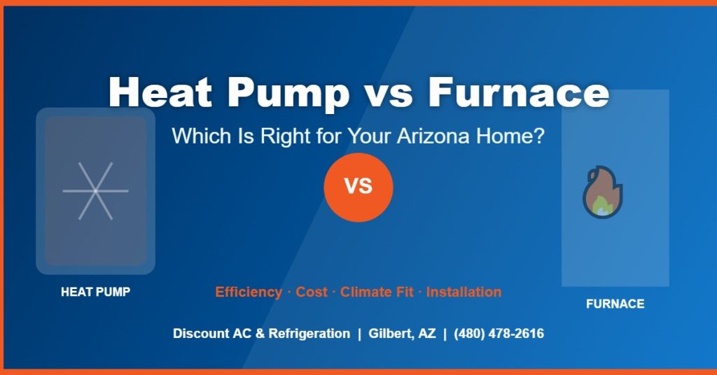 Licensed HVAC technician in Gilbert Arizona inspecting a heat pump unit installed next to a residential home during winter