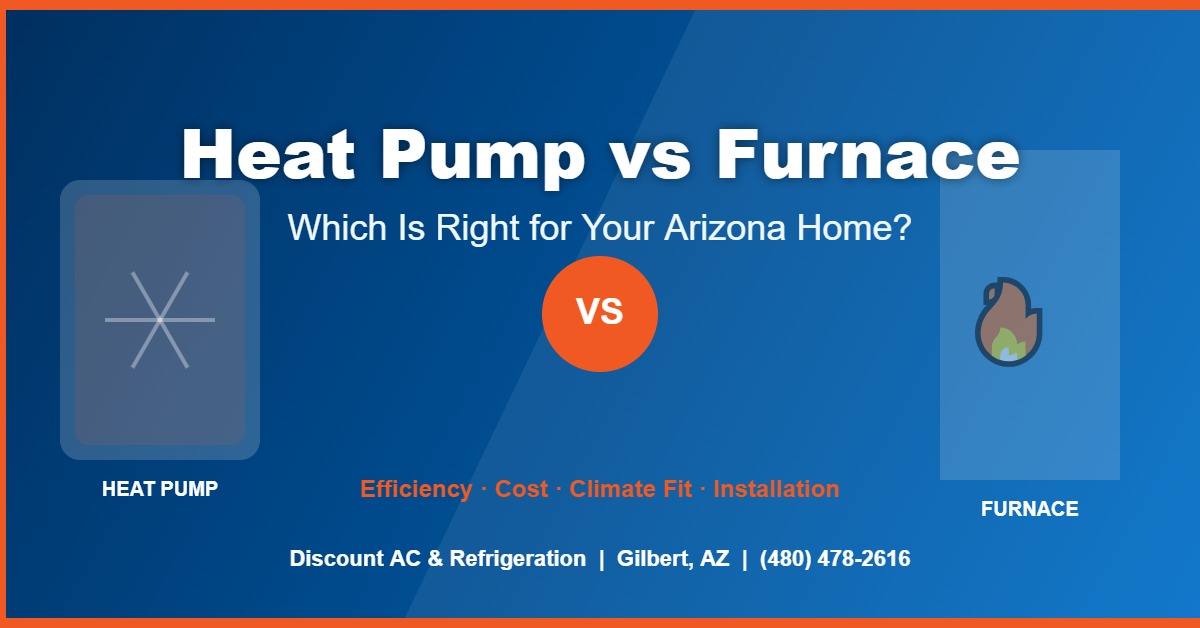 Licensed HVAC technician in Gilbert Arizona inspecting a heat pump unit installed next to a residential home during winter