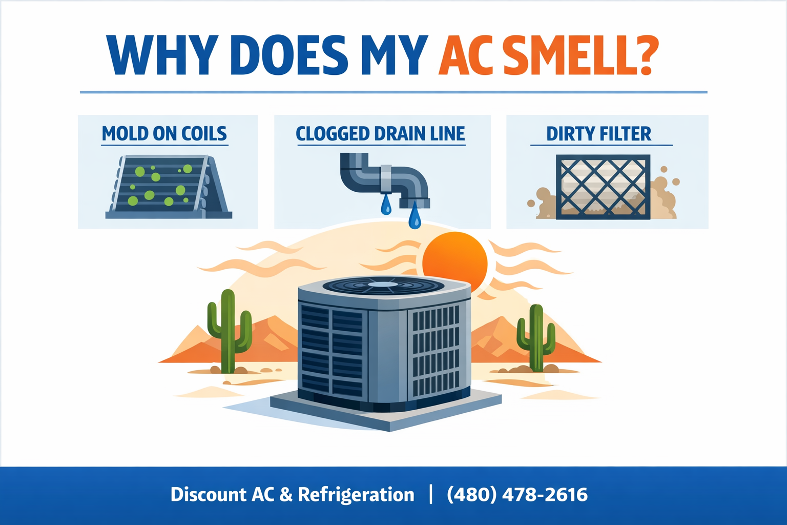 why does my ac smell