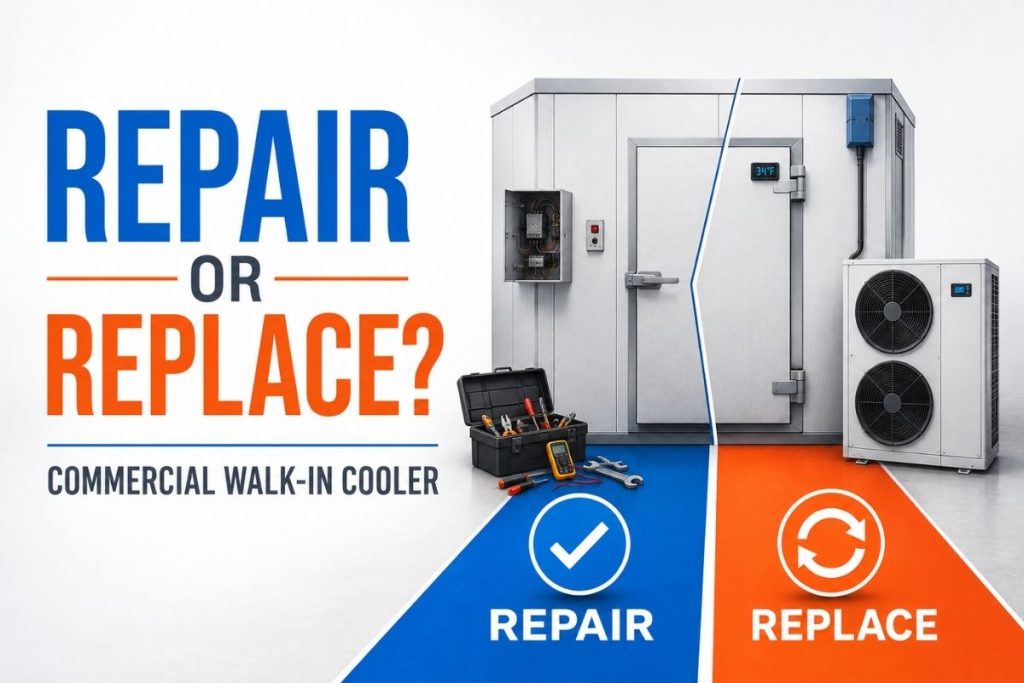 commercial walk in cooler repair