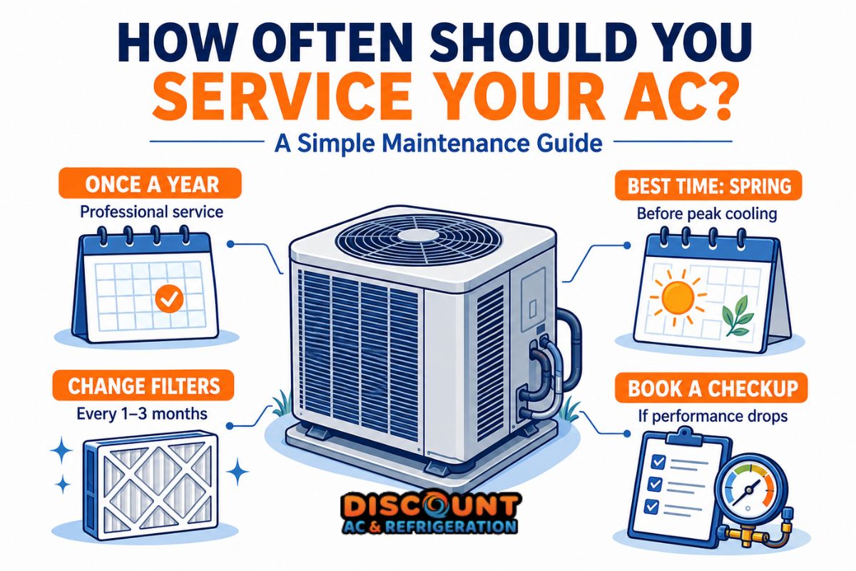 How often should you service your AC