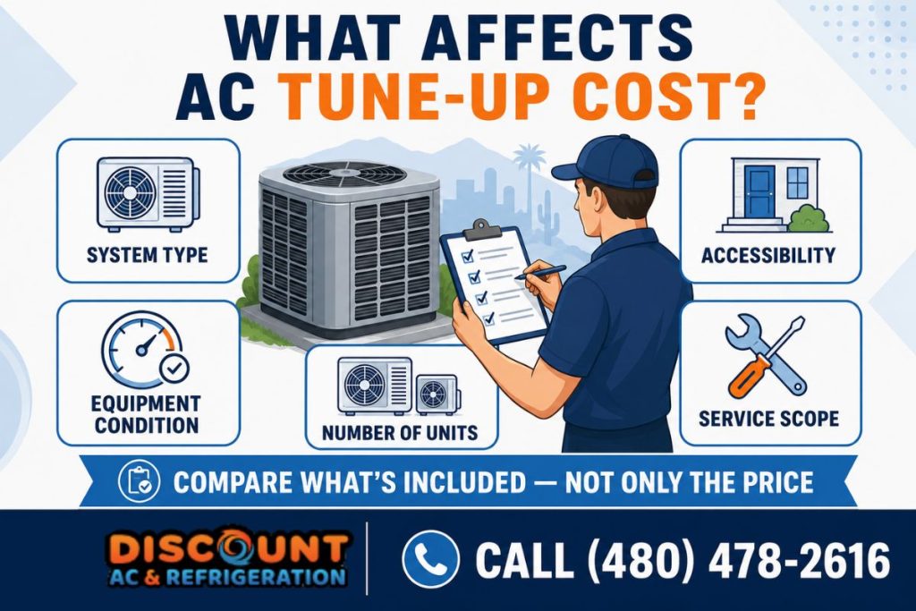 ac tune up cost